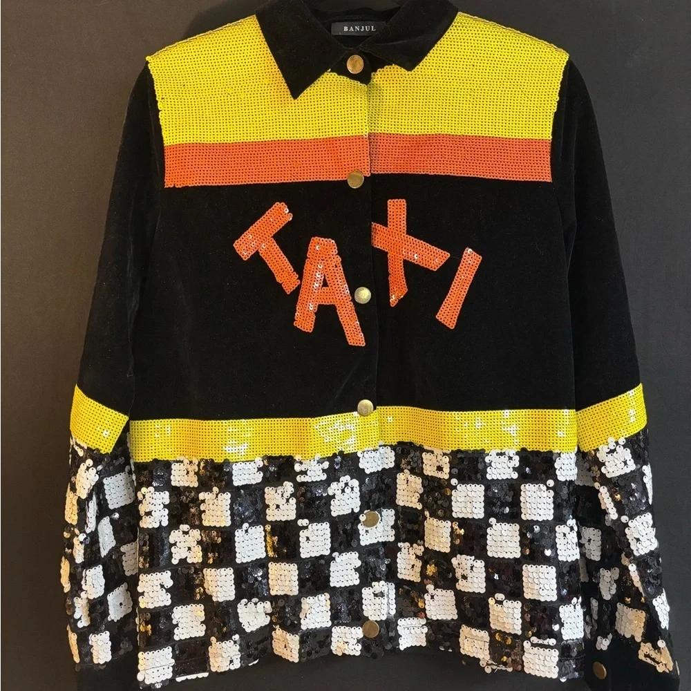 Banjul Sequin Taxi Jacket Medium